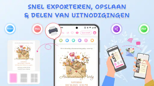 Uitnodiging, Kaarten Sjablonen 8