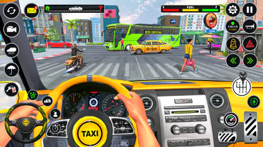US Taxi Car Parking Simulator 3