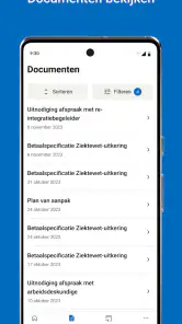 UWV-app screenshot