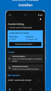 UWV-app screenshot