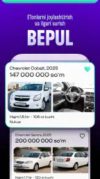 Uzum Avto: avtomobil bozori 2
