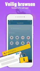 Veilige app-vergrendeling screenshot