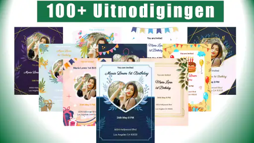 Verjaardagsuitnodiging 1