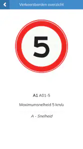Verkeersborden screenshot