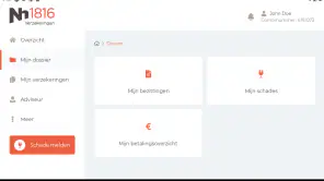 VerzekeringApp screenshot