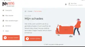VerzekeringApp screenshot