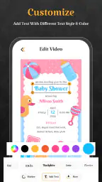 Video Invitation Card Maker 3