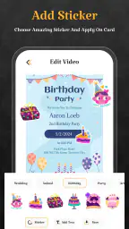 Video Invitation Card Maker 4