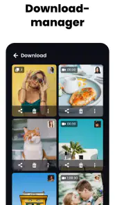 Videodownloader en -speler screenshot