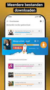 Videodownloader-Videospeler screenshot