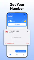 Virtual Number & SMS - GetOTP 4