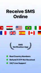 Virtual Number & SMS - GetOTP 7