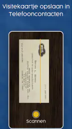 Visitekaartjes Scanner & Lezer 6