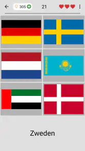 Vlaggen van alle landen - Quiz screenshot