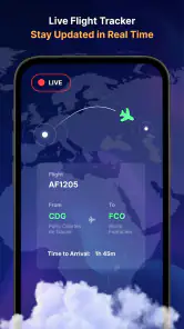 Vlucht Volgen: Live Radar screenshot