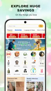 Voghion - Online shopping app screenshot