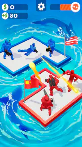 War of Rafts: Crazy Sea Battle screenshot