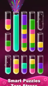 Water Sort! Kleursorteerpuzzel screenshot
