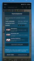 Waterkaart Live - Routes, AIS 5
