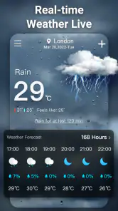 Weersvoorspelling & Radar screenshot