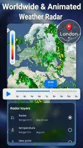 Weersvoorspelling & Radar screenshot