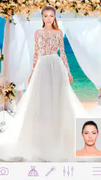 Wedding Dress Photo Montage 7