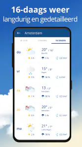 Weer - buienradar - Weer24 screenshot