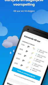Weer & Regen - Radar screenshot
