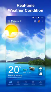 Weer Live - weersvoorspelling screenshot