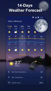 Weer Live - weersvoorspelling screenshot