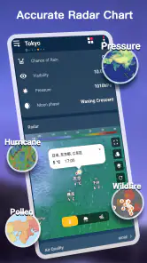 Weer - Nauwkeurige weer-app screenshot