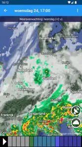 Weer Nederland XL PRO screenshot