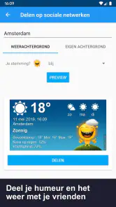 Weer Nederland XL PRO screenshot