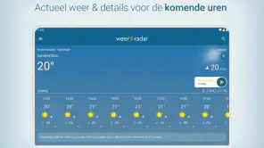Weer & Radar met buienradar screenshot