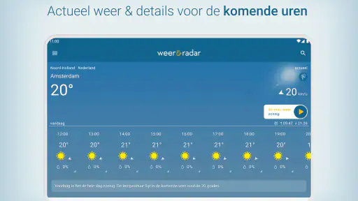Weer & Radar met buienradar 6