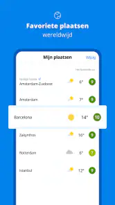 Weeronline: weer & buien radar screenshot