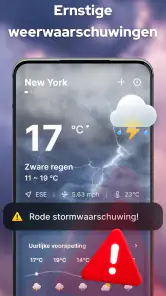Weersverwachting, Lokale Radar screenshot