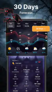Weervoorspelling screenshot
