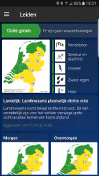 Weerwaarschuwing: Weeralarm NL 1