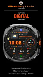 WFP 125 Digital watch face 1