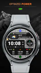 WFP 125 Digital watch face 6