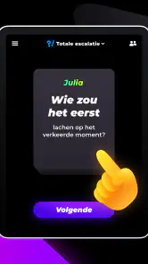 Wie zou het eerst? Drankspel! screenshot