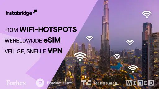 WiFi-wachtwoorden Instabridge 1
