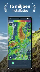 Windy.app: Weer, wind en radar screenshot