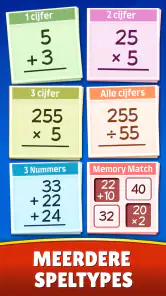Wiskunde spelletjes: Math Game screenshot