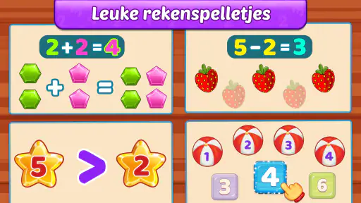 Wiskunde spelletjes nederlands 5