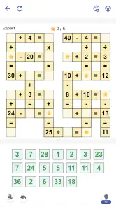 Wiskundige Puzzels - Kruiswisk screenshot