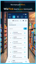 WizTick Grocery List & Budget 1