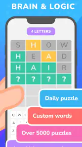 Woordle: Unlimited & Daily nl screenshot