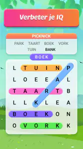 Woordzoeker Puzzel screenshot